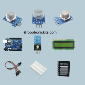 Air Quality index(AQI) Monitoring System Project Kit - all component available